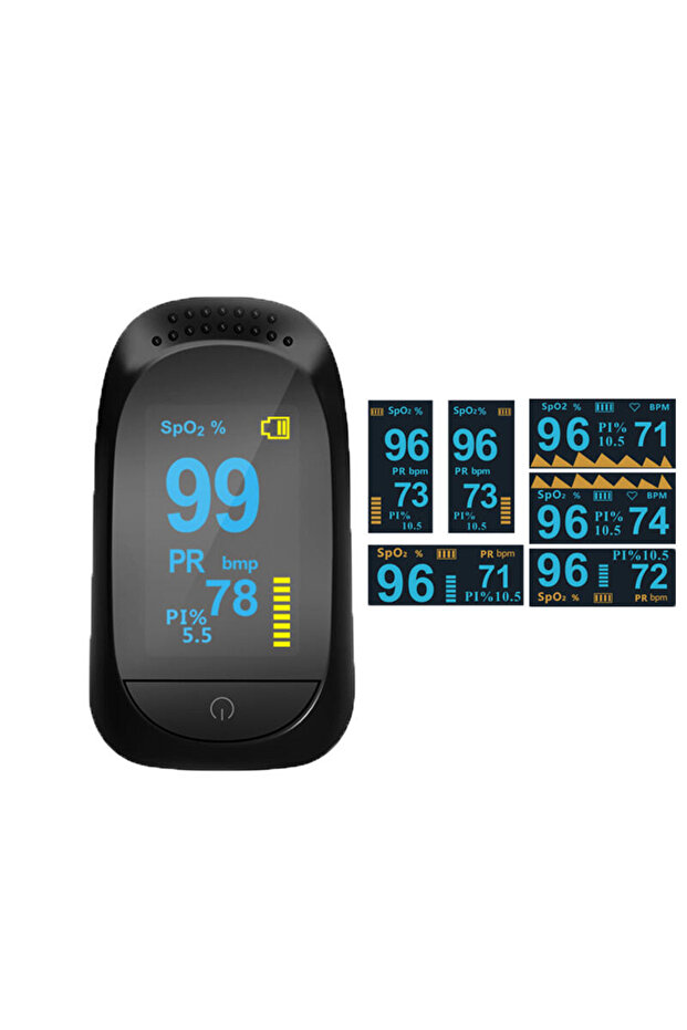 Medically Certified Finger Pulse Oximeter - 3