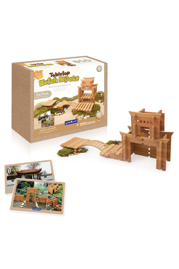 Notch Blocks, Kit Constructie Eastern, 87 Piese, - 1