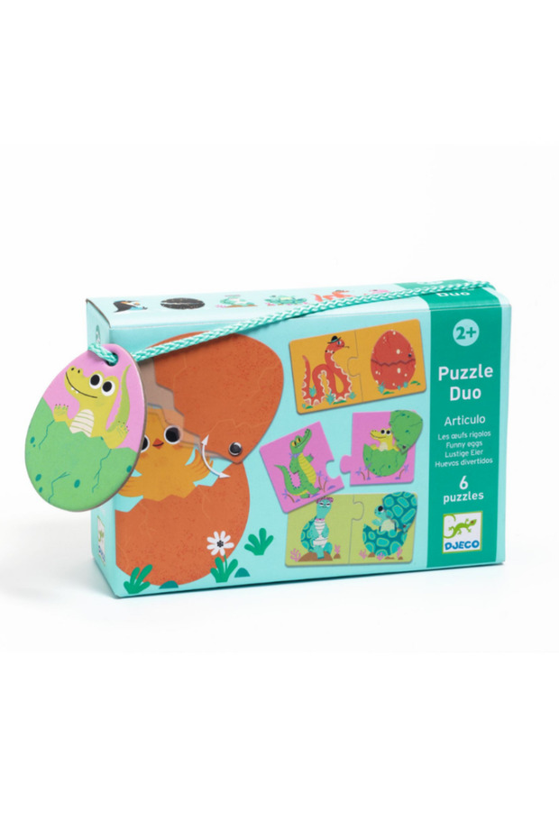 Double Puzzle - Funny Eggs - 1