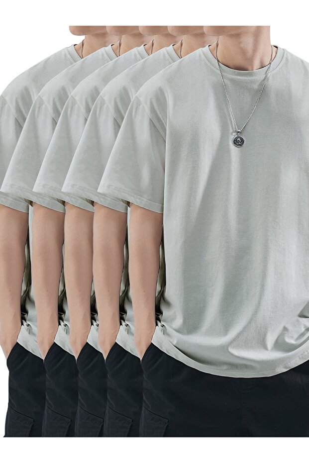 Unisex Basic Model 5'll Tshirt - 1