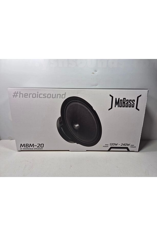 20cm Midrange – Mbm-20 Midrange - 120 Rms Pro Midrange - 3