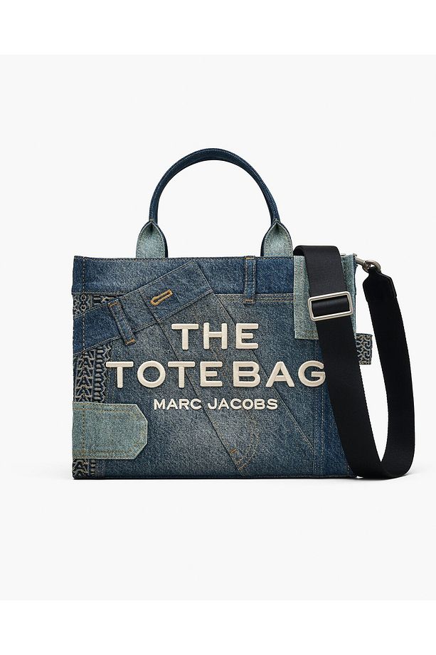 The Deconstructed Denim Medium Tote Bag - 1