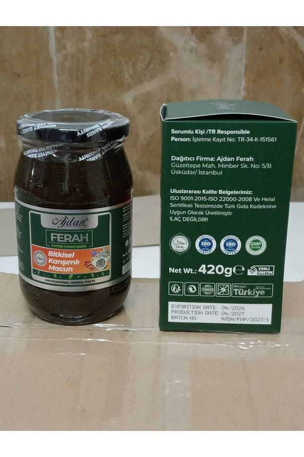 AJDAN-FERAH BİTKİSEL KARIŞIMLI MACUN - 6