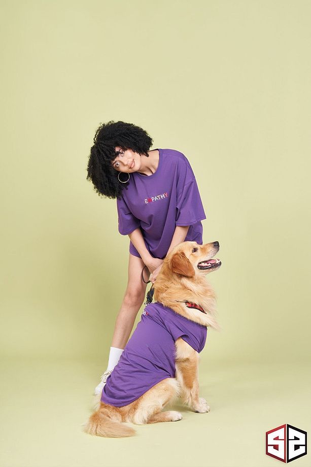 Köpek Kıyafeti, Sahipler Için Tek Ürün Oversize, Unisex, Empathy - 7