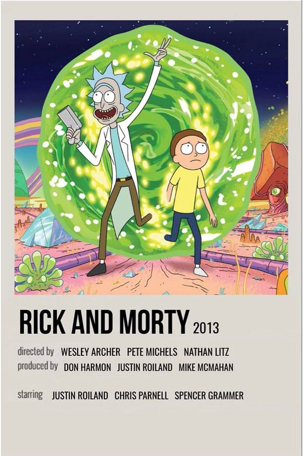 Rick And Morty Poster - Yüksek Çözünürlük Hd Duvar Posteri - 1