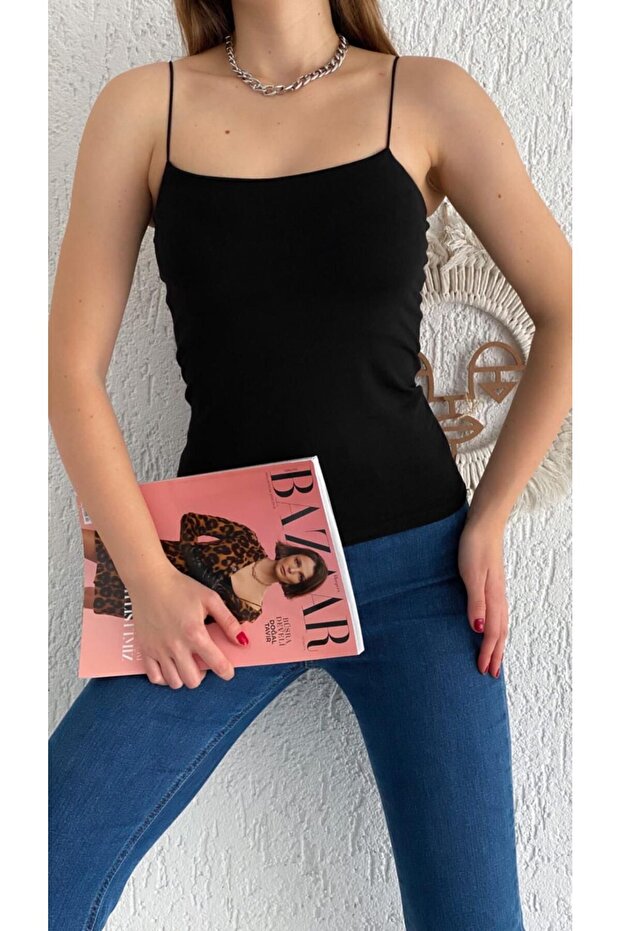 قميص داخلي طويل بحزام حبل - 2