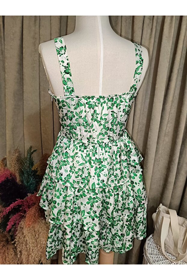 ÇİÇEKLİ ELBİSE - 4