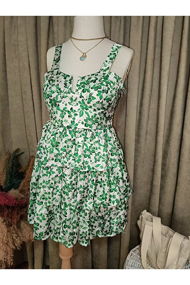 ÇİÇEKLİ ELBİSE - 3