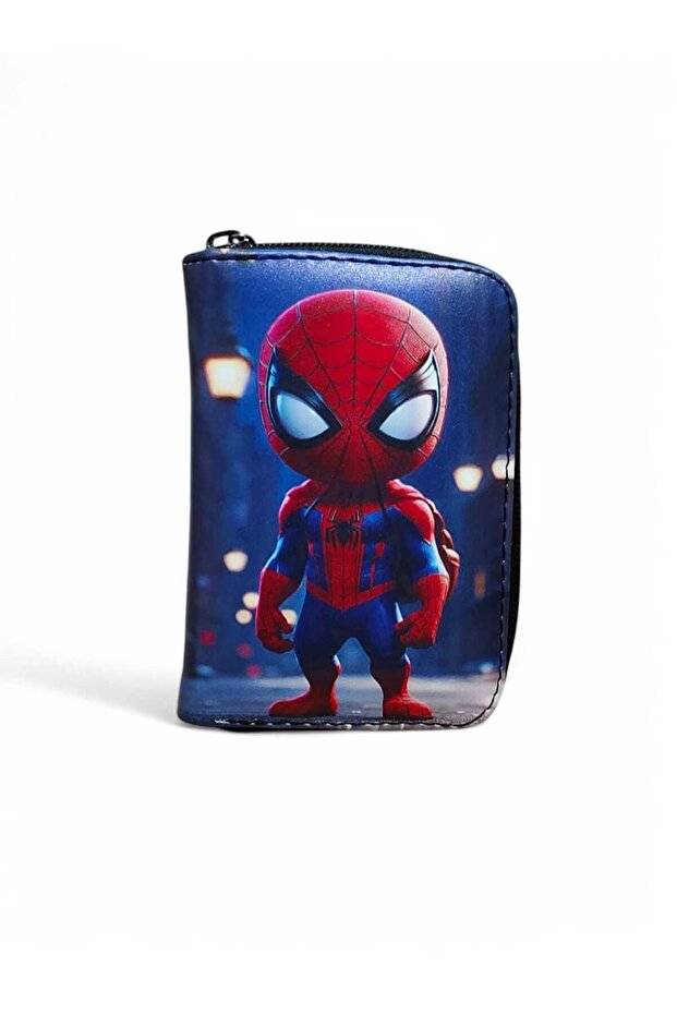 محفظة صغيرة للأطفال بنمط سبايدرمان - 1