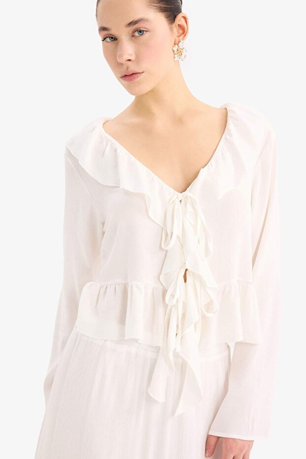 Off-White Damenbluse E4131AX/WT32 - 6