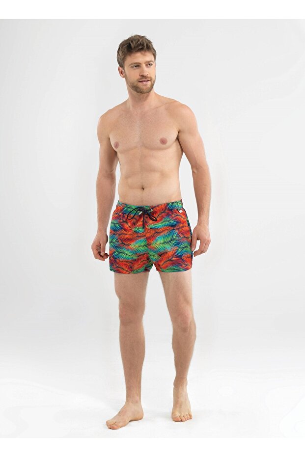 Erkek Palmiye Deniz Şort Mayo - 1