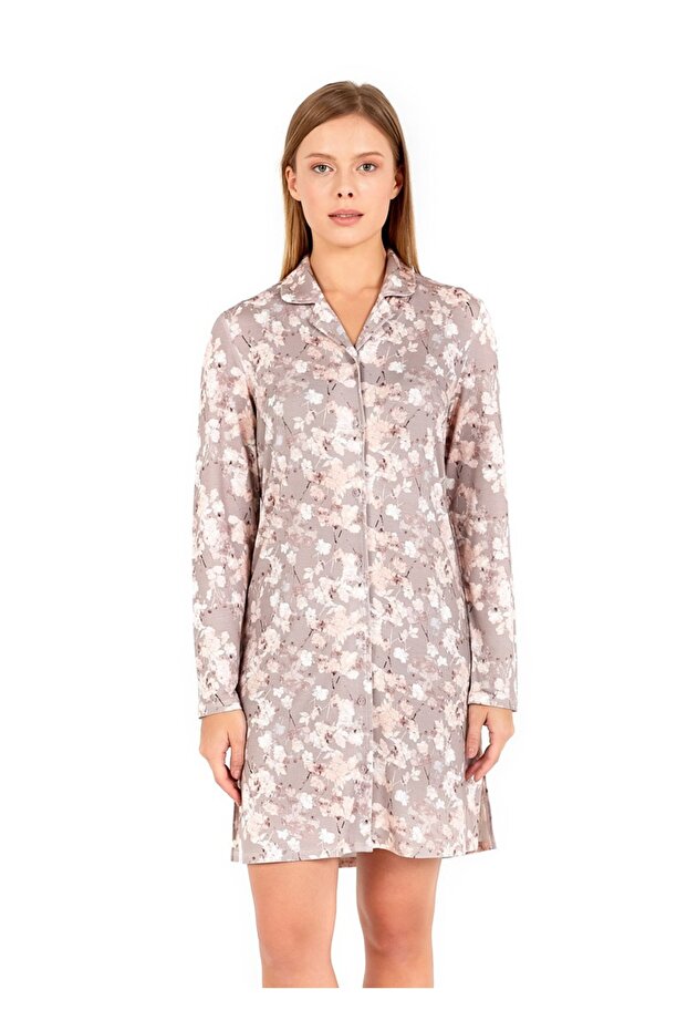 Women's Nightgown 60060 - Printed