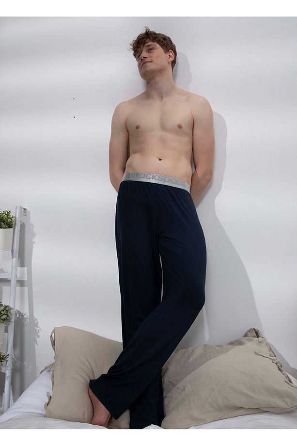 Erkek Pijama Altı Silver 9304 - Lacivert - 4
