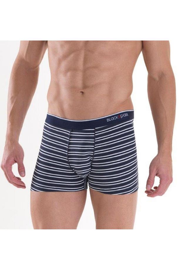 Erkek Boxer 2li Paket Stripes 9551 - Lacivert - 3