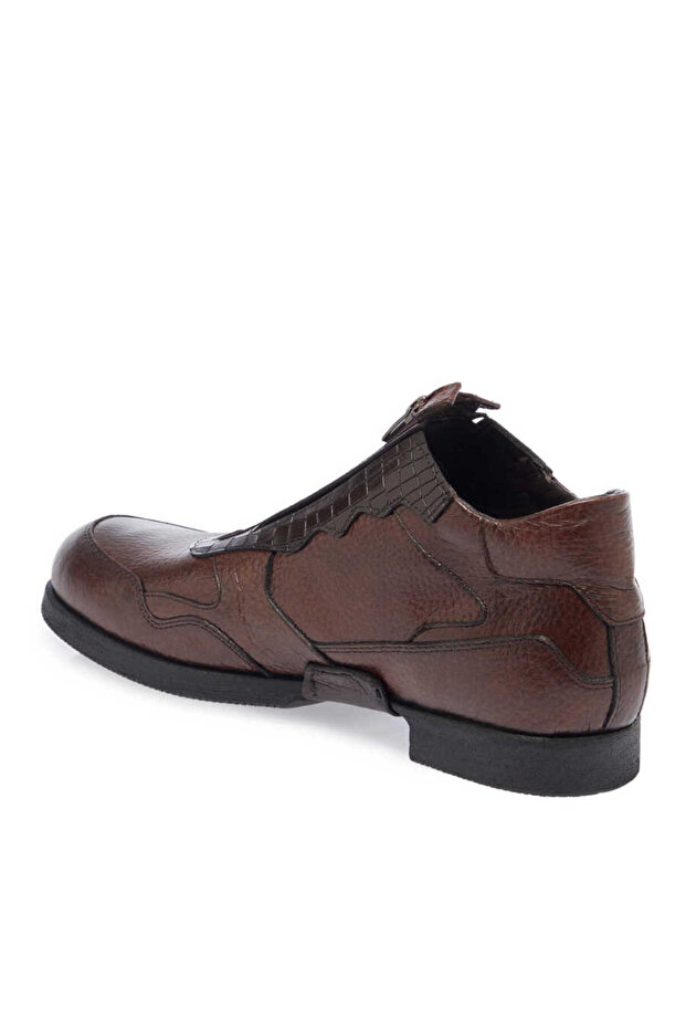 Taba Deri Erkek Casual Bot - E23K1BT56501-B67 - 2