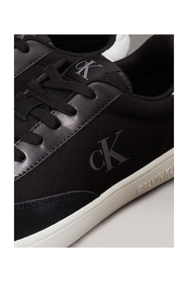 Calvin Klein Logolu Süet Detaylı Sneaker Ayakkabı YM0YM011690GM Erkek AYAKKABI YM0YM01169 0GM - 8