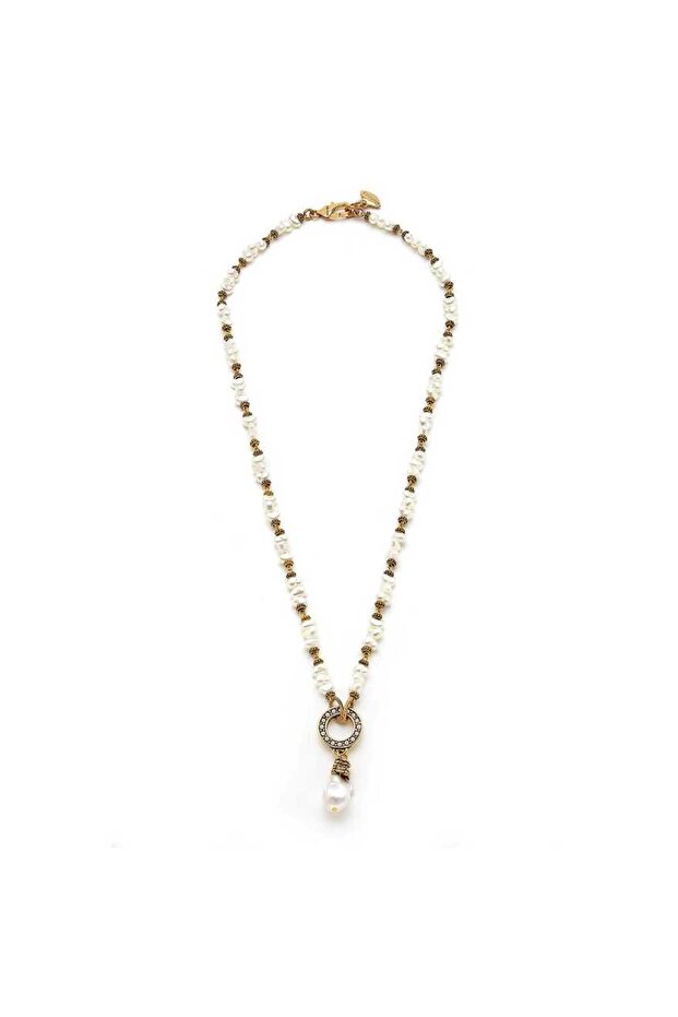 Ethic Barok Charm Inci Kolye - 1