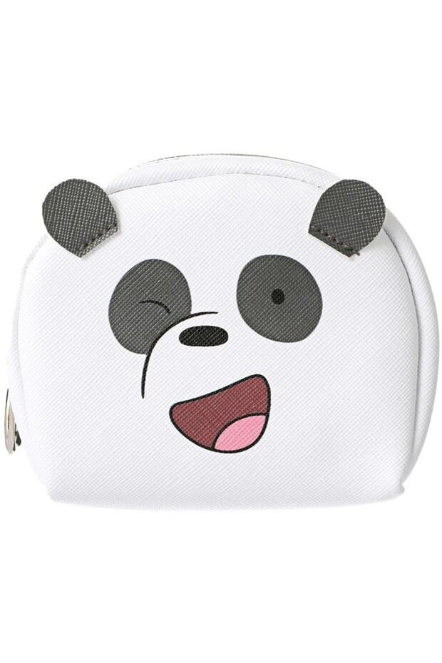 We Bare Bears Lisanslı Oval Mini Çanta - Panda - 1