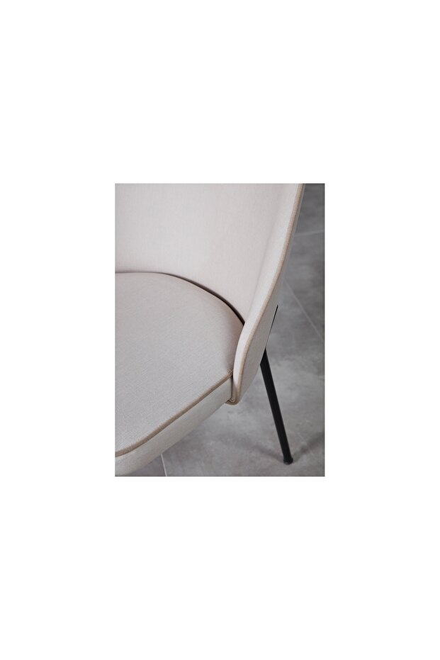 AVONA SANDALYE, KREM - 5