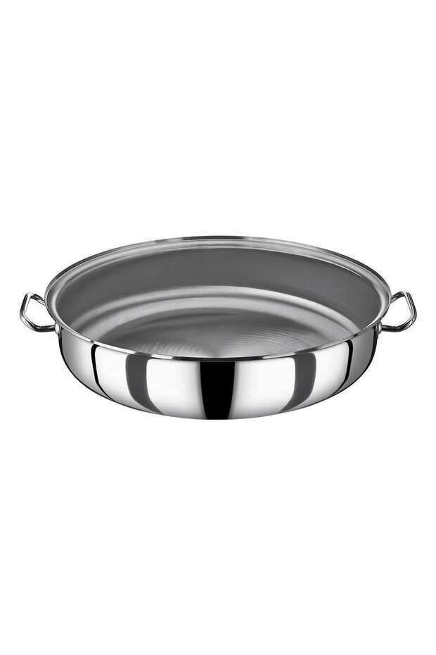ÇİFT KULPLU ÇELİK TAVA 36X9 (9 LT)