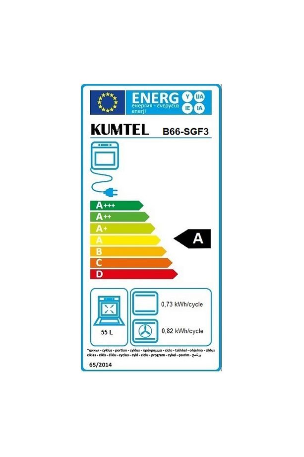 Digital Siyah Ankastre Fırın 9 Prog. B66-SGF3(DDT) - 3