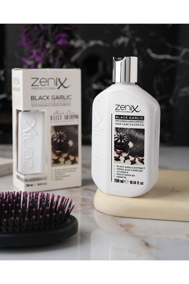 Günlük Şampuan Siyah Sarımsak İçerikli – 250 ml 🧴🖤🧄 - 7