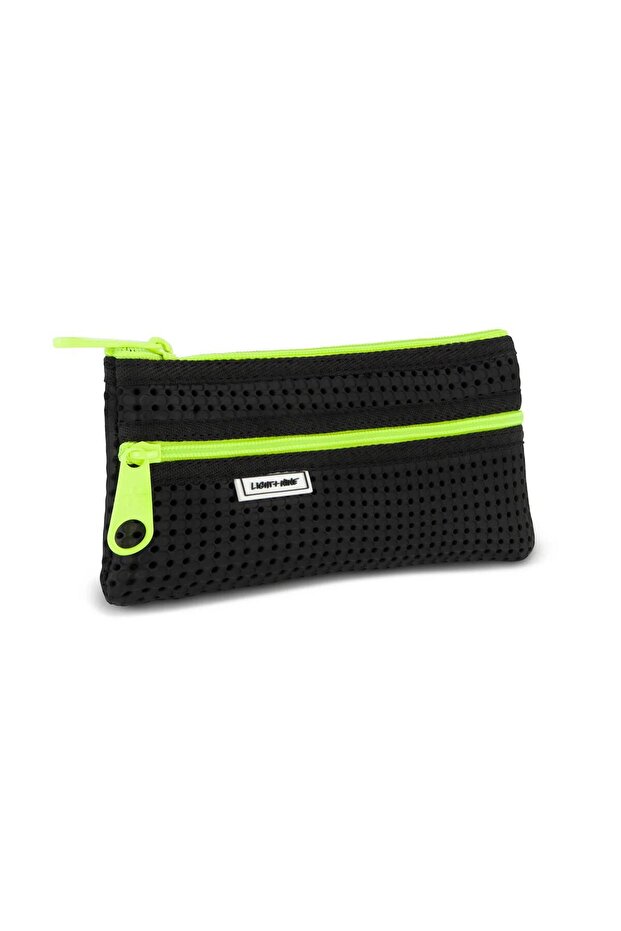 Flat Pencil Case / Neon Lime
