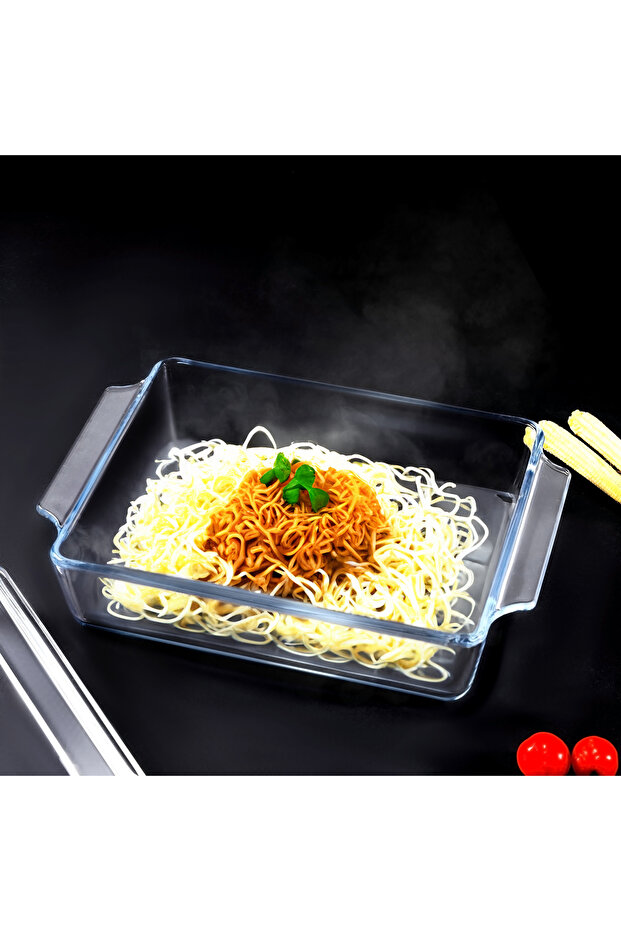 1.0 L Glass Baking Dish with Lid-RF12207