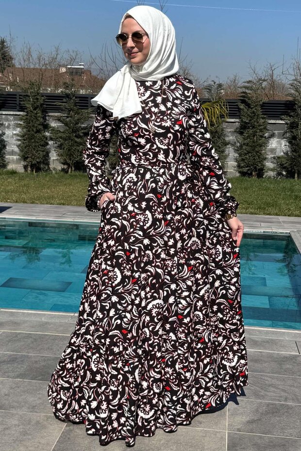 Serra Elbise Siyah - 5