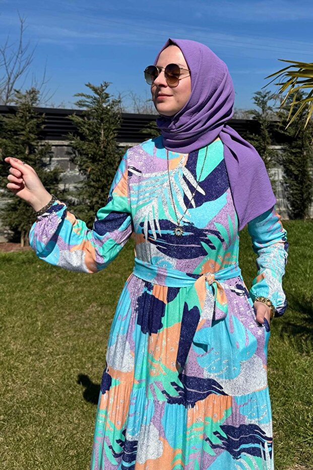 Gökkuşağı Elbise - 9