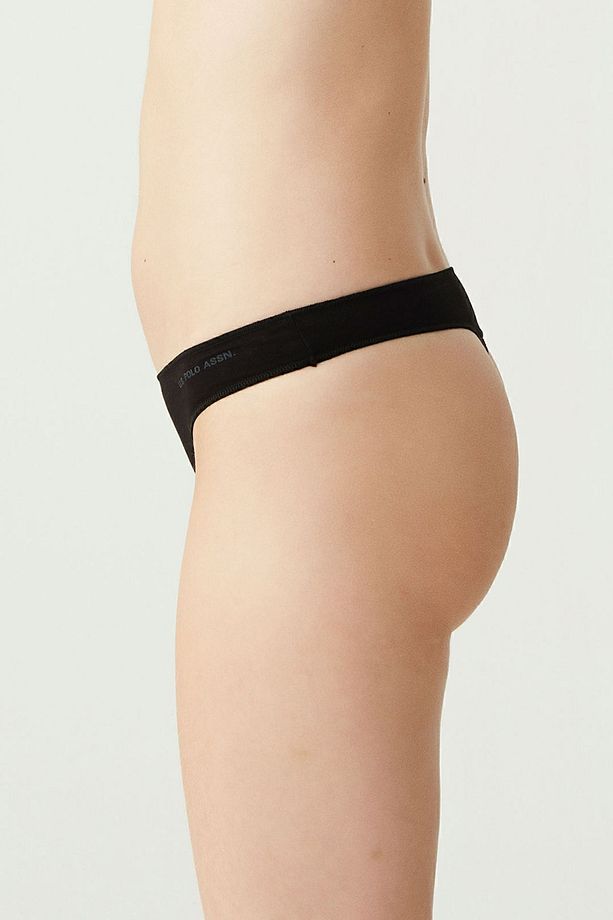 U.S. Polo Assn. Kadın  5 Li Kıl Lastikli String 67D.U.00.R.U.5 - 3