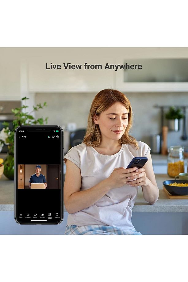 EZVİZ CS-HP2 (2MP) WIFI 1080P GÖRÜNTÜLÜ DİYAFON SİLVER - 6