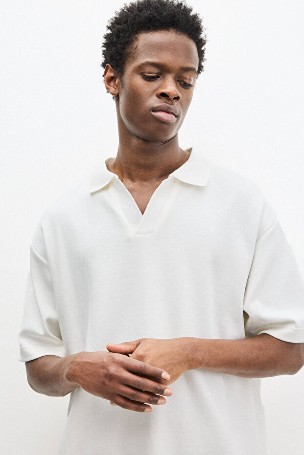 Kısa kollu polo t-shirt - 4