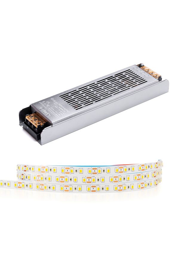 20 Metre Günışığı - Yüksek Lümen Güçlü Işık Metrede 120 Ledli Şerit Led Ve Trafo Dahil Set - 5