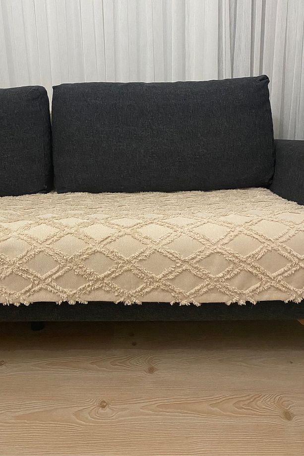 Cappuccino Baklava  100x240 Şönil Koltuk Örtüsü, Koltuk Kılıfı Ile Evinize Değer Katın - 1