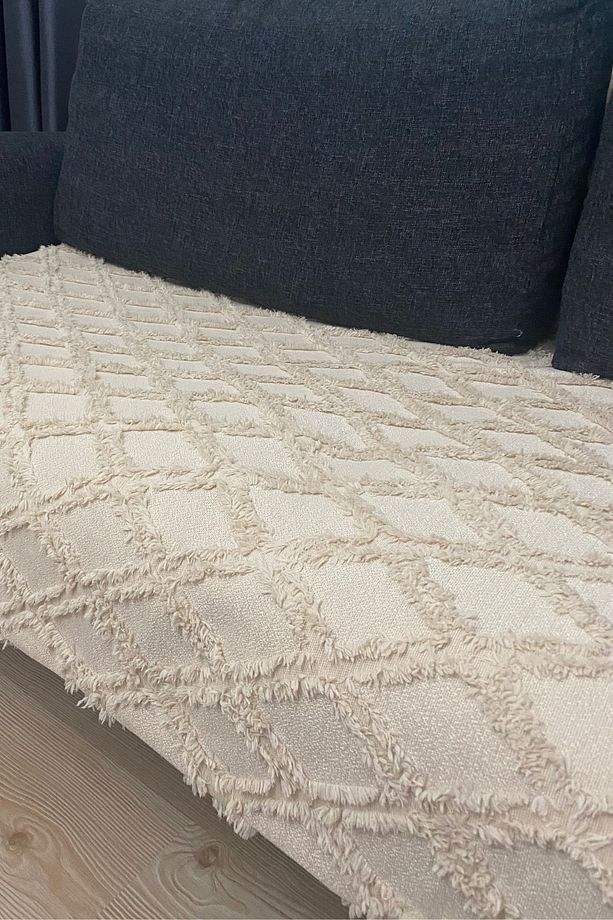 Cappuccino Baklava  100x240 Şönil Koltuk Örtüsü, Koltuk Kılıfı Ile Evinize Değer Katın - 2