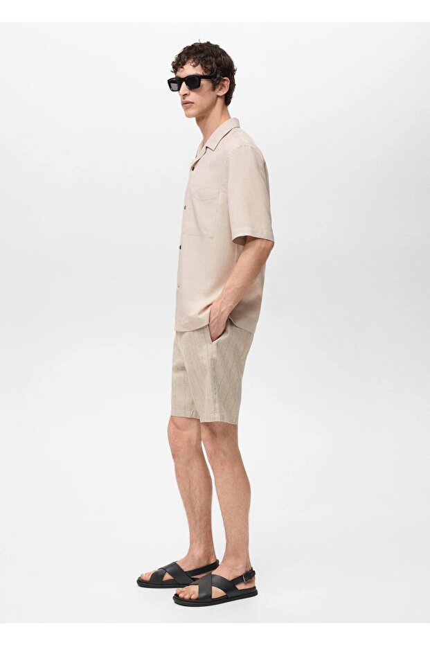 Cepli lyocell gömlek - 5