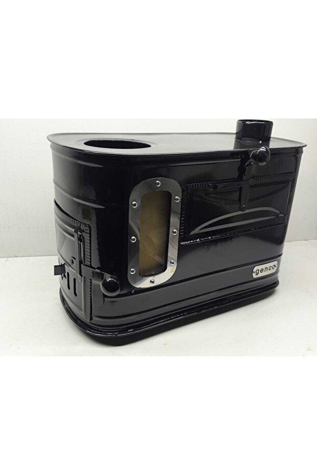 gencocamping kuzineli camlı kamp sobası - 7