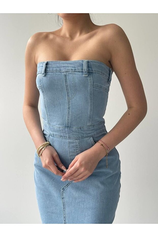 Sonic Straplez Сукня - 4