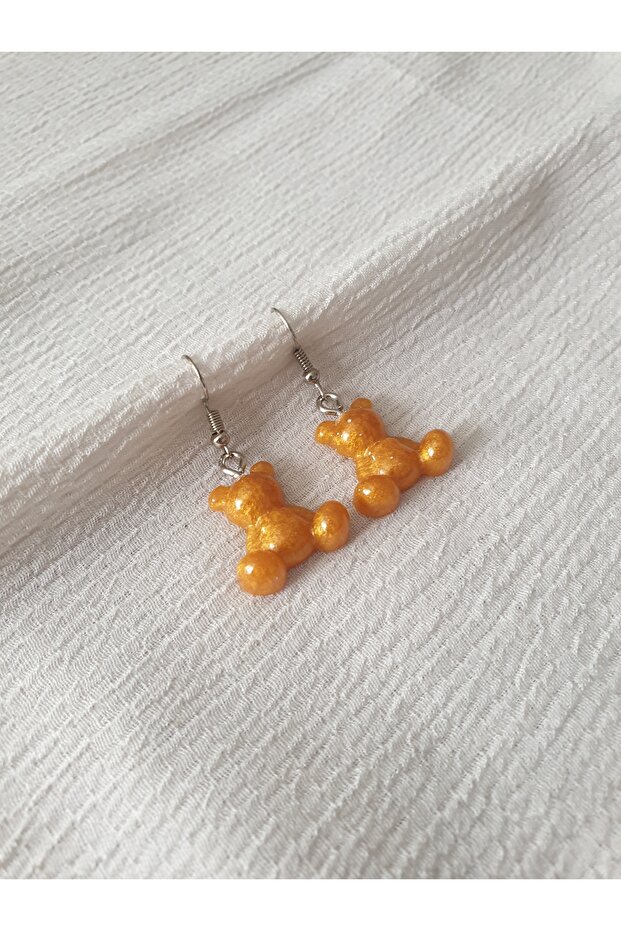 Teddy Bear Earrings - 2