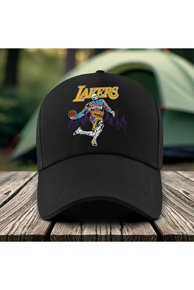 Czapka z daszkiem NBA Retro Futuristic Design z nadrukiem - 1