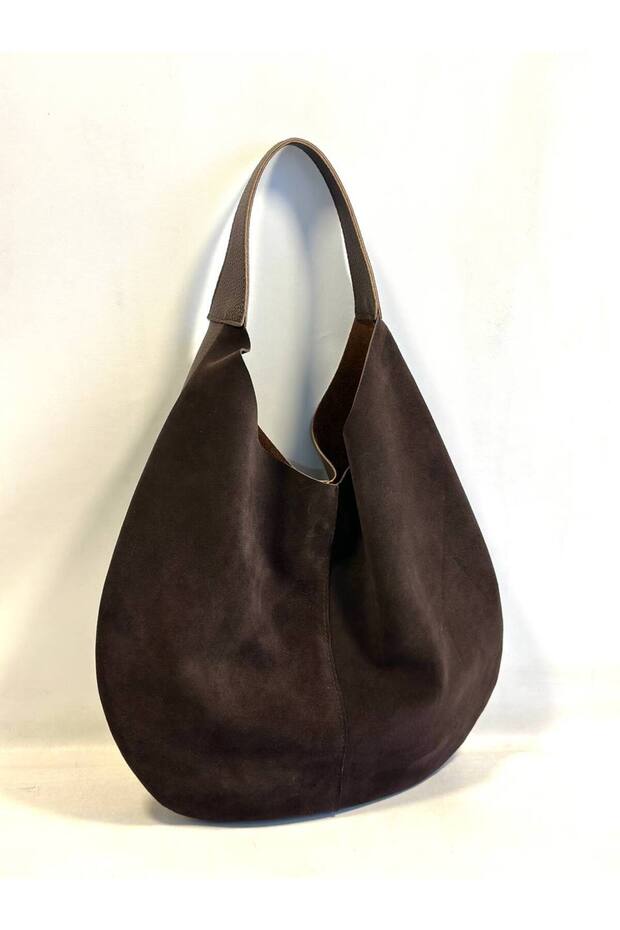 Genuine Suede Leather Hand Shoulder Women's Bag