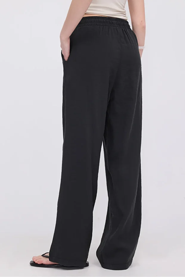 Modal Wide Leg Pantolon PN0368-U3 - 5