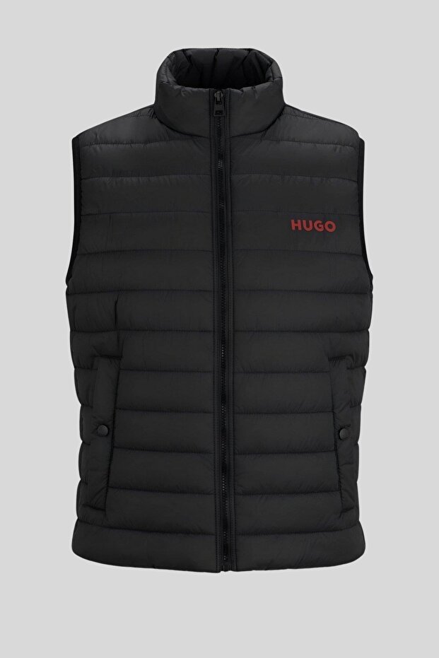 Slim Fit Yelek Siyah - 2