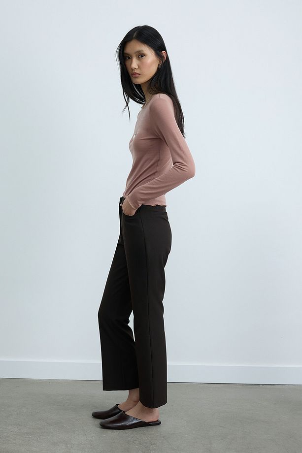Acı Kahve Janet Flare Pantolon - 4