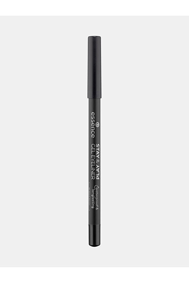 Stay and Play Gel Waterproof Eyeliner, 01 Black Raven