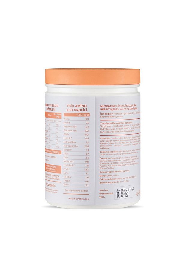 Bovine Collagen Doğal %100 Çifte Hidrolize Tip 1 Ve Tip 3 Klinik Çalışmalı Kolajen Peptitler 300 gr - 3