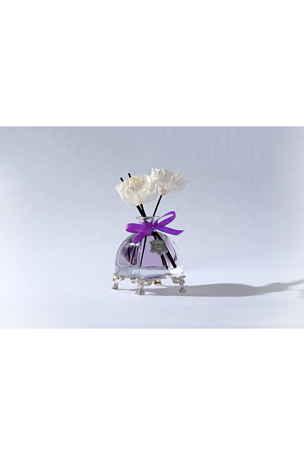 250 ML AYAKLI SİLVER MOR DİFFUSER - 1