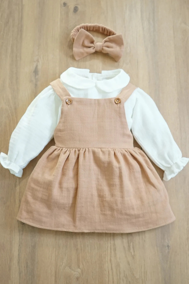 X Silk Atlas Baby Girl and Child Shirt Muslin Dress