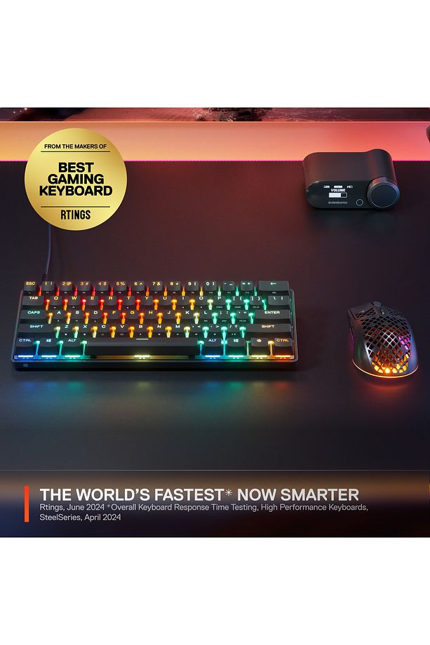 Apex Pro Mini Gen 3 OmniPoint 3.0 HiperManyetik Switch RGB Mekanik Kablolu Oyuncu Klavyesi (UK) - 2